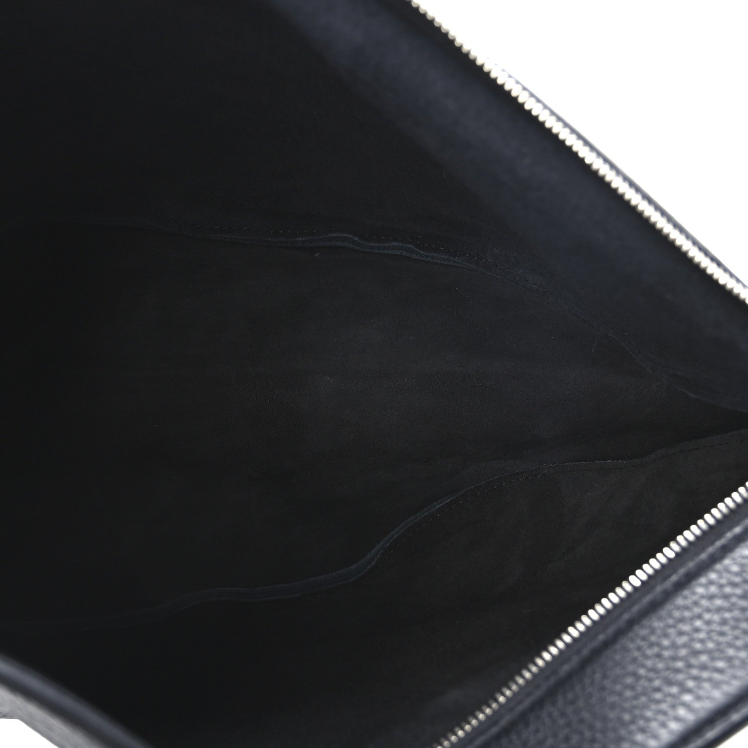 The Row Grained Calfskin Large Slouchy Banana Bag Black 5 of 9