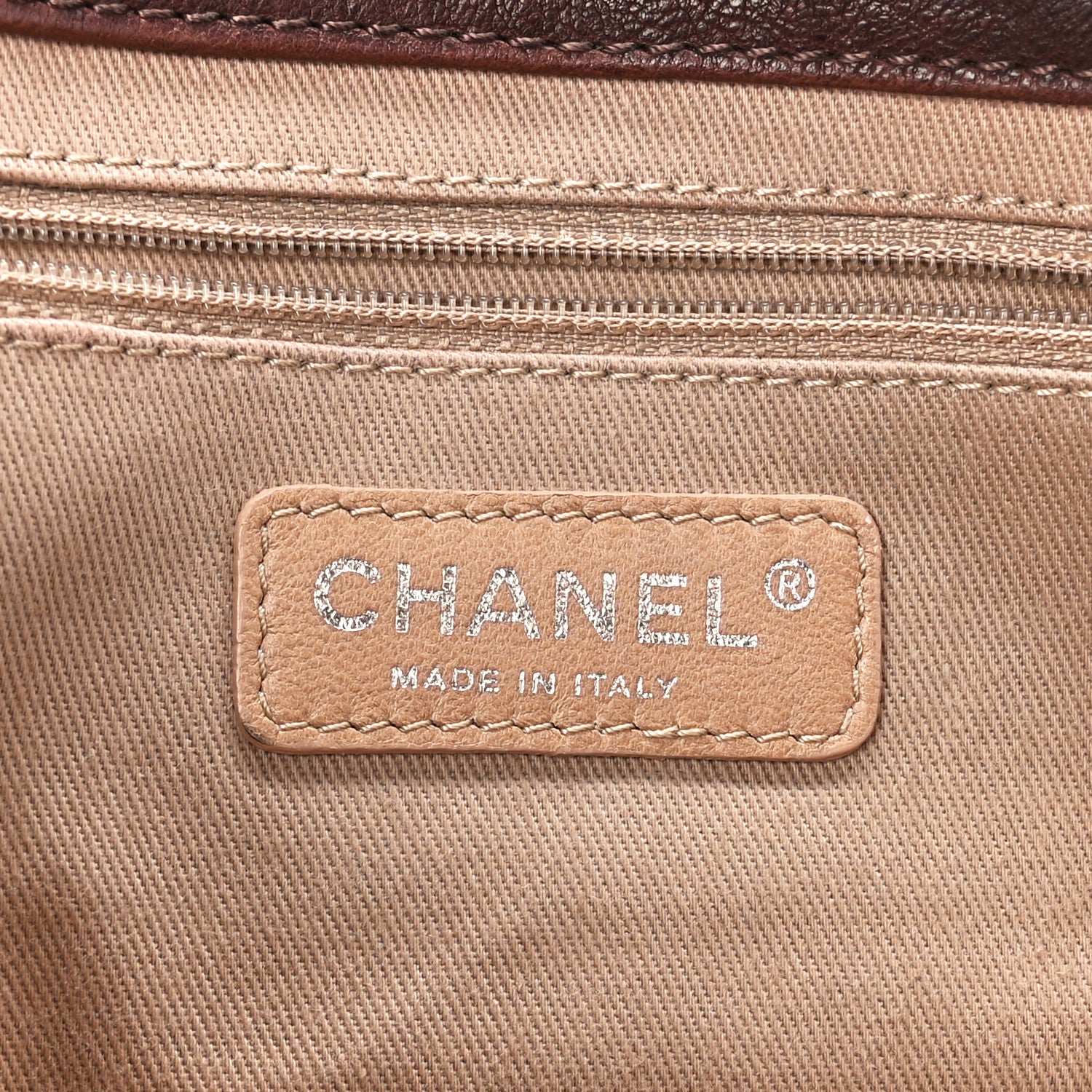 Chanel Calfskin Diamond Stitch Large Messenger Brown 7 of 12