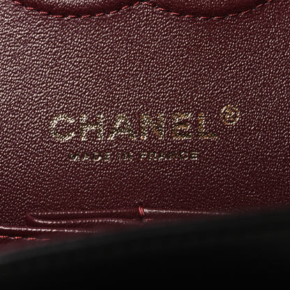 Chanel Lambskin Quilted Medium Double Flap Black 6 of 11