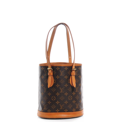 Louis Vuitton Monogram Petit Bucket 23 1 of 7