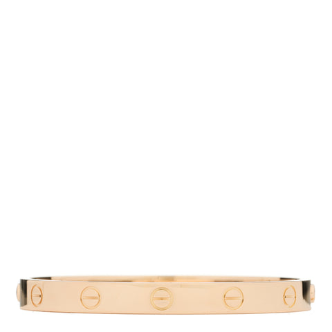 18k Pink Gold Love Bracelet 16
