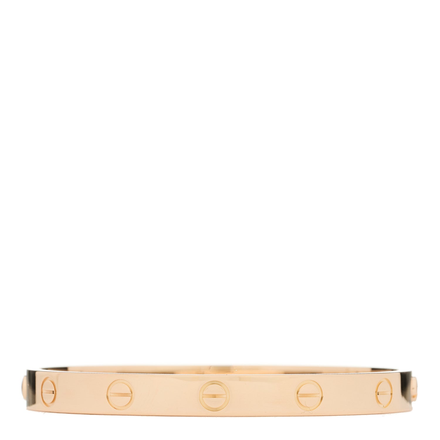 Cartier 18k Pink Gold Love Bracelet 16 1 of 8