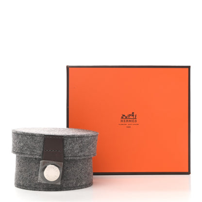 Hermes Wool Felt Barenia Sugar Box Acier 7 of 7