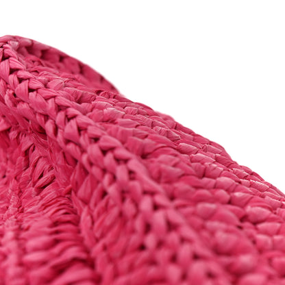 Saint Laurent Raffia Rive Gauche Tote Pink 11 of 11