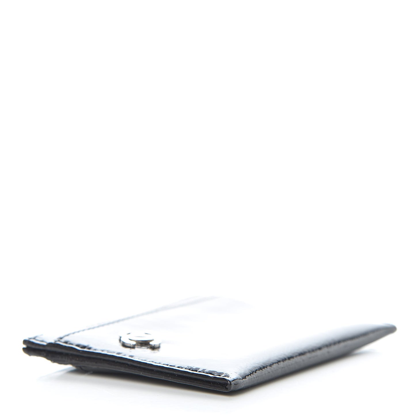 Patent Card Holder Case Black