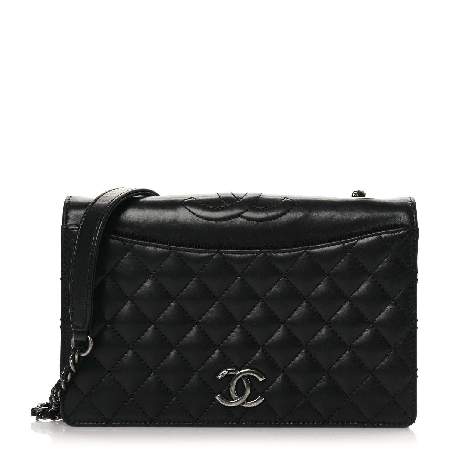 Chanel Calfskin Quilted Small Ballerine Flap Black 1 of 10
