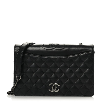 Chanel Calfskin Quilted Small Ballerine Flap Black 1 of 10