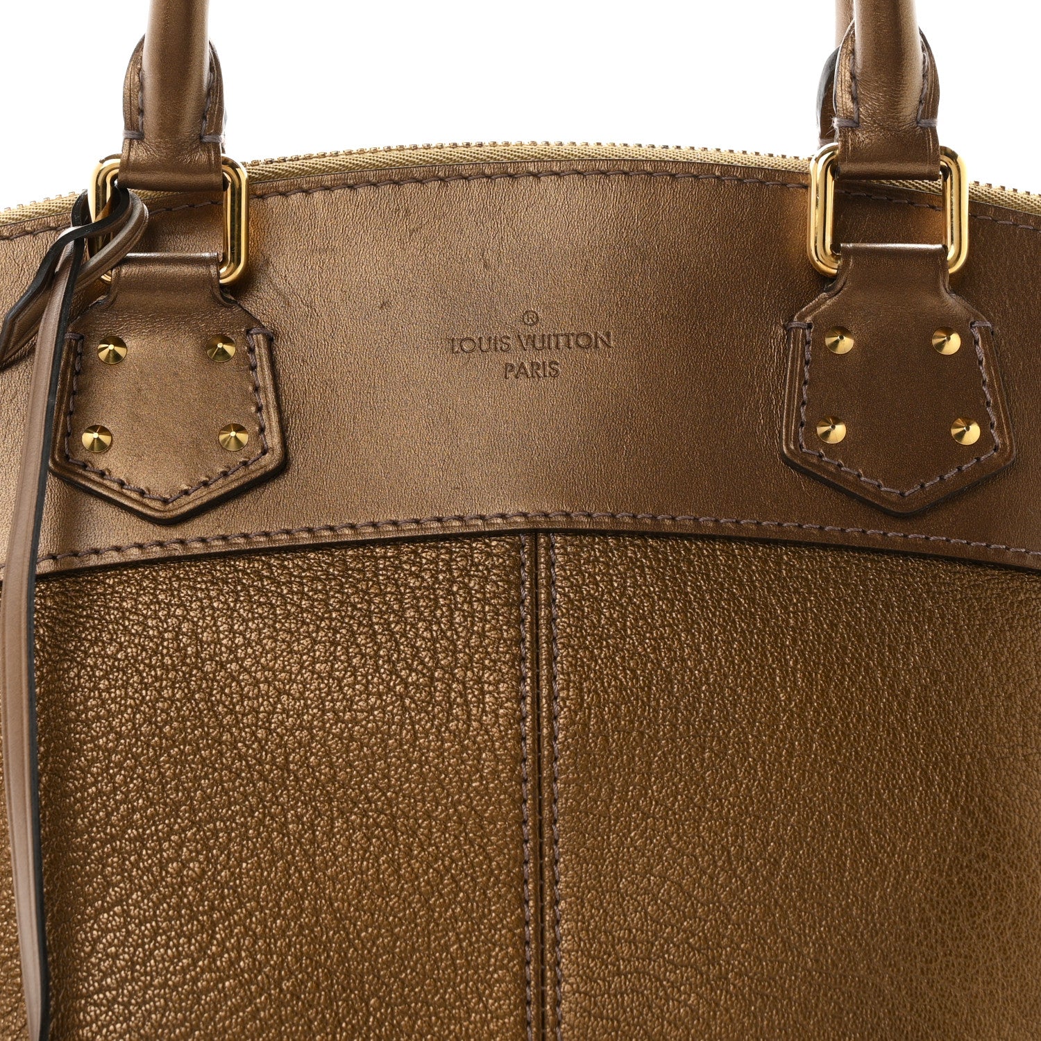 Louis Vuitton Suhali Lockit PM Bronze 7 of 10