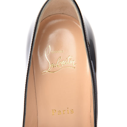 Christian Louboutin Patent Pigalle Follies 100 Pumps 37.5 Black 8 of 10