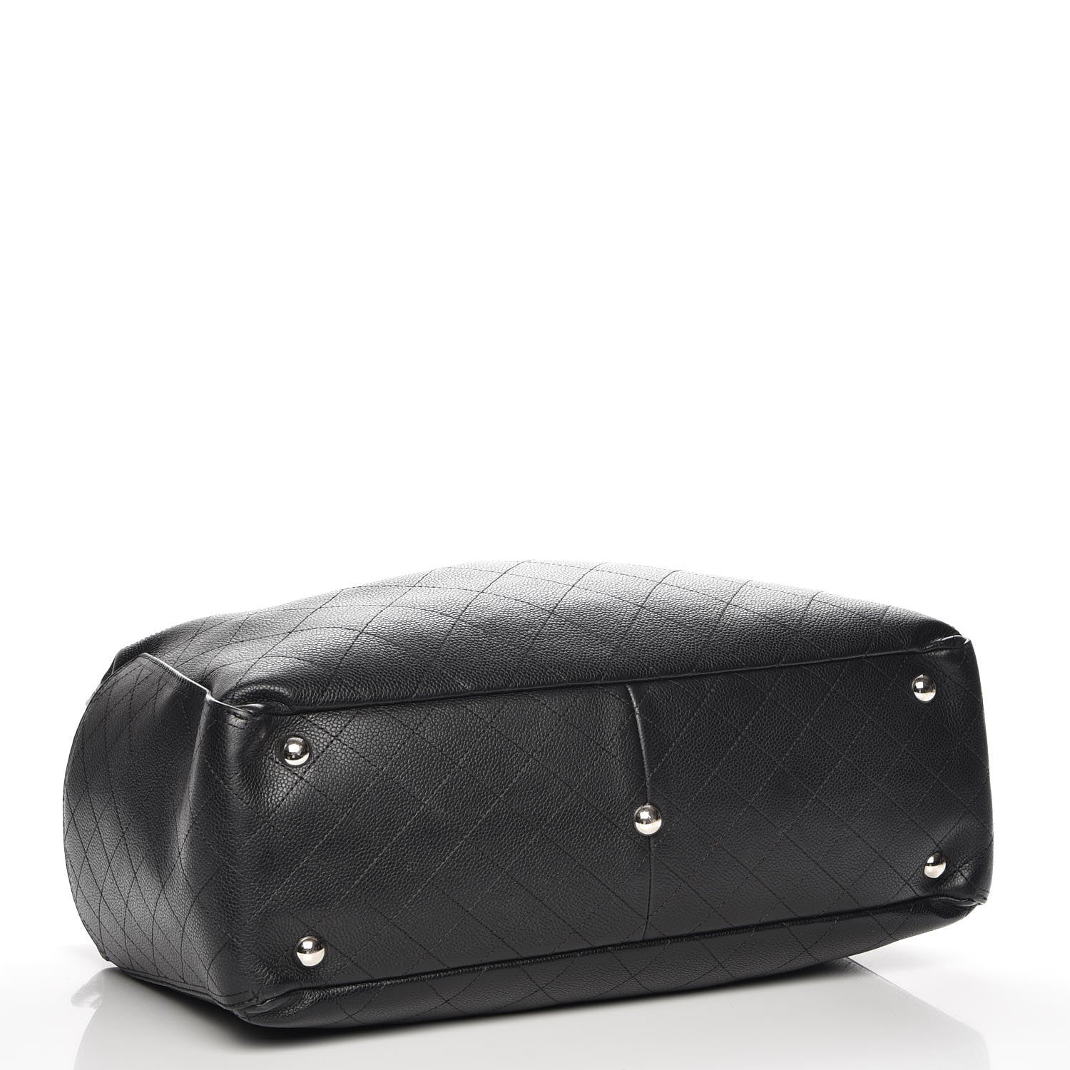 Chanel Grained Calfskin CC Pocket Tote Black 5 of 8
