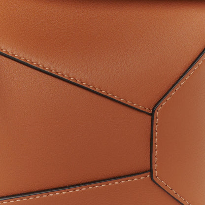 Loewe Calfskin Small Puzzle Edge Bag Tan 8 of 11