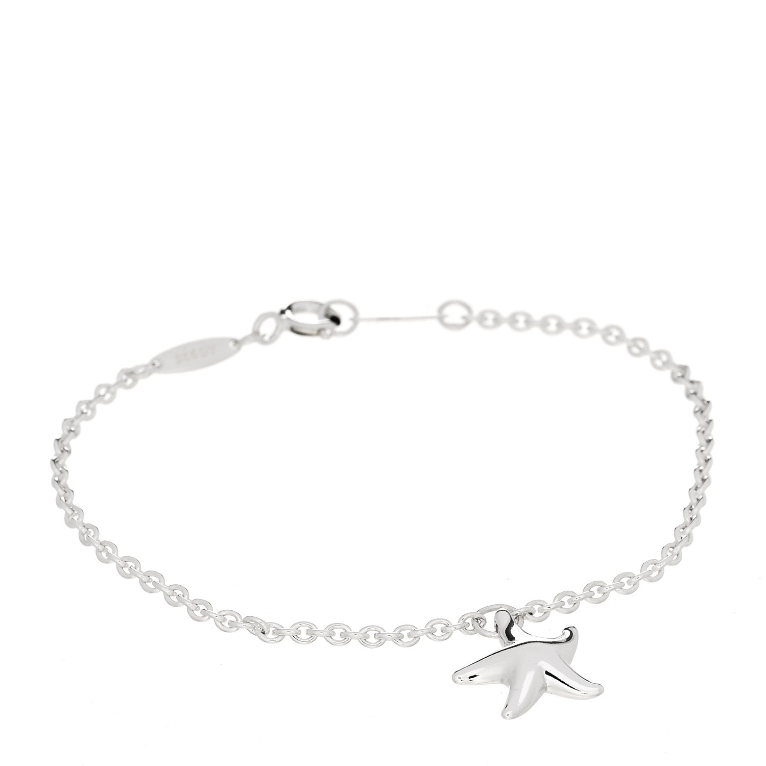 Tiffany Sterling Silver Elsa Peretti Starfish Bracelet 1 of 6
