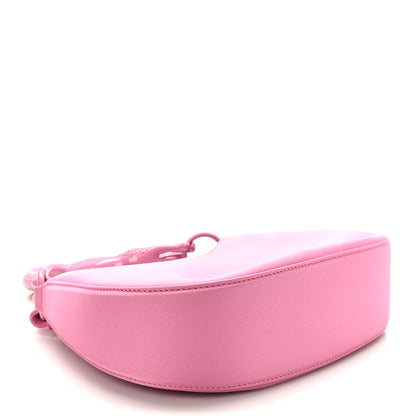 Lanvin Satin Cat Hobo Pink 4 of 9