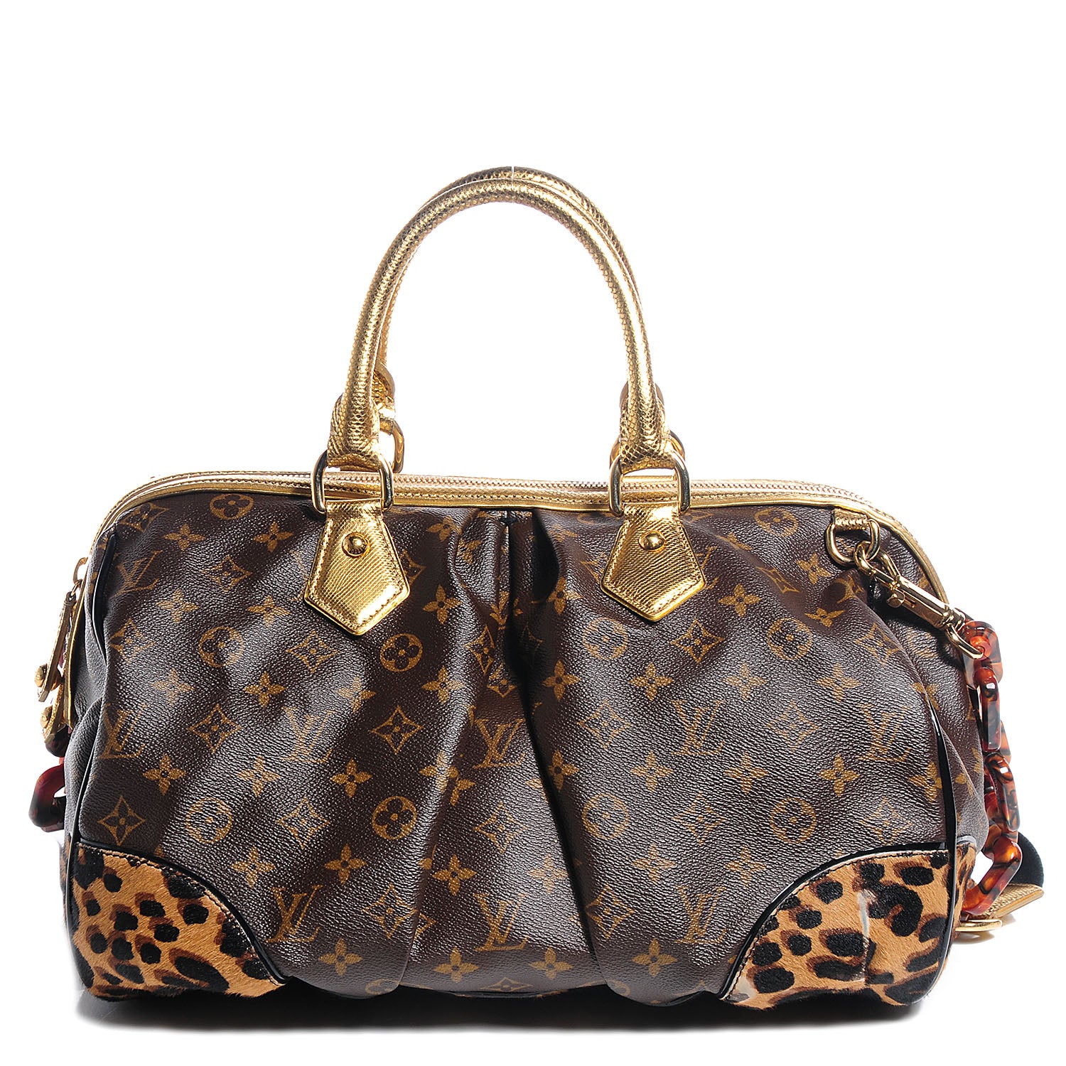 Louis Vuitton Monogram Leopard Stephen Bag 1 of 9