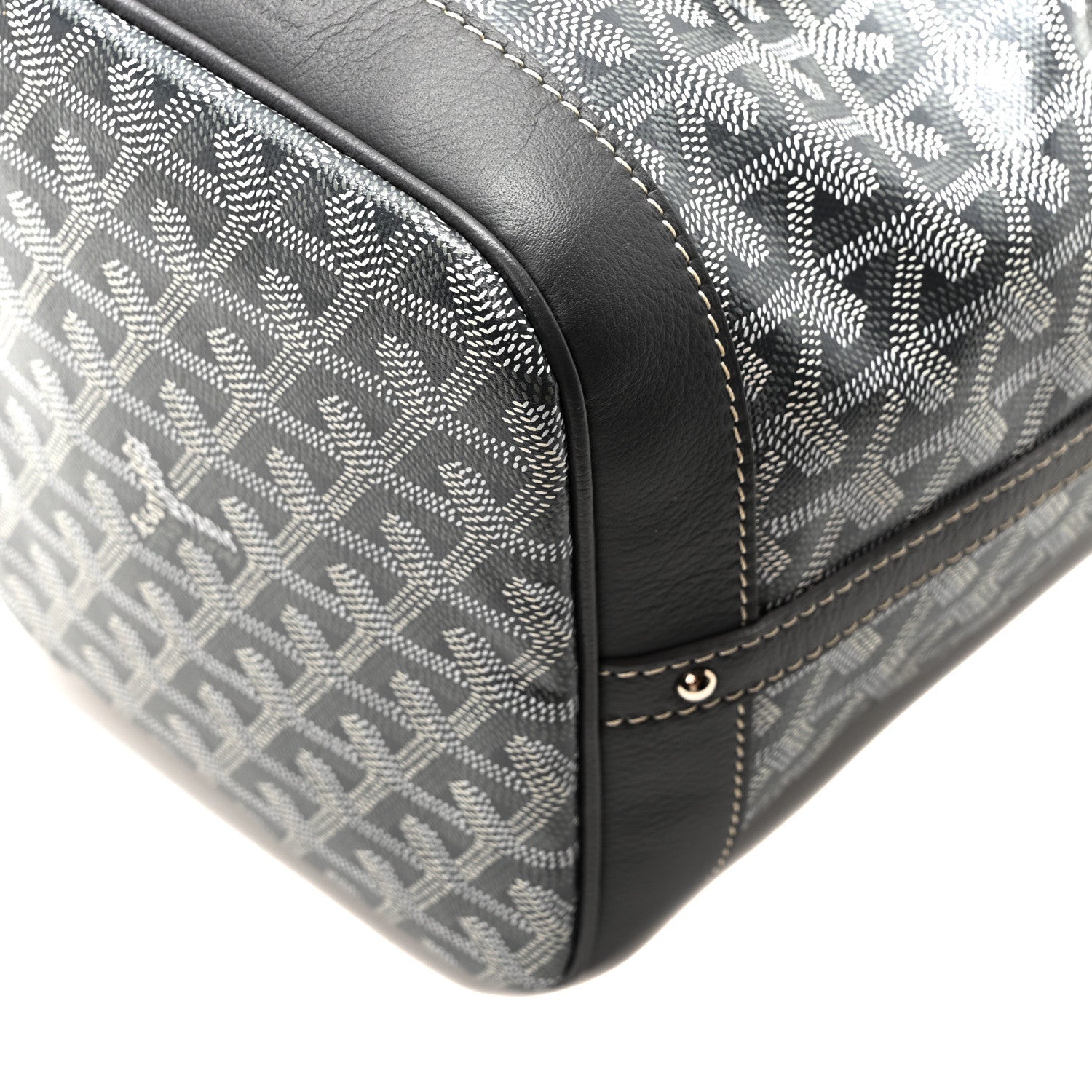 Goyard Goyardine Petit Flot Bucket Bag PM Grey 9 of 9