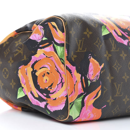 Louis Vuitton Monogram Roses Speedy 30 8 of 10