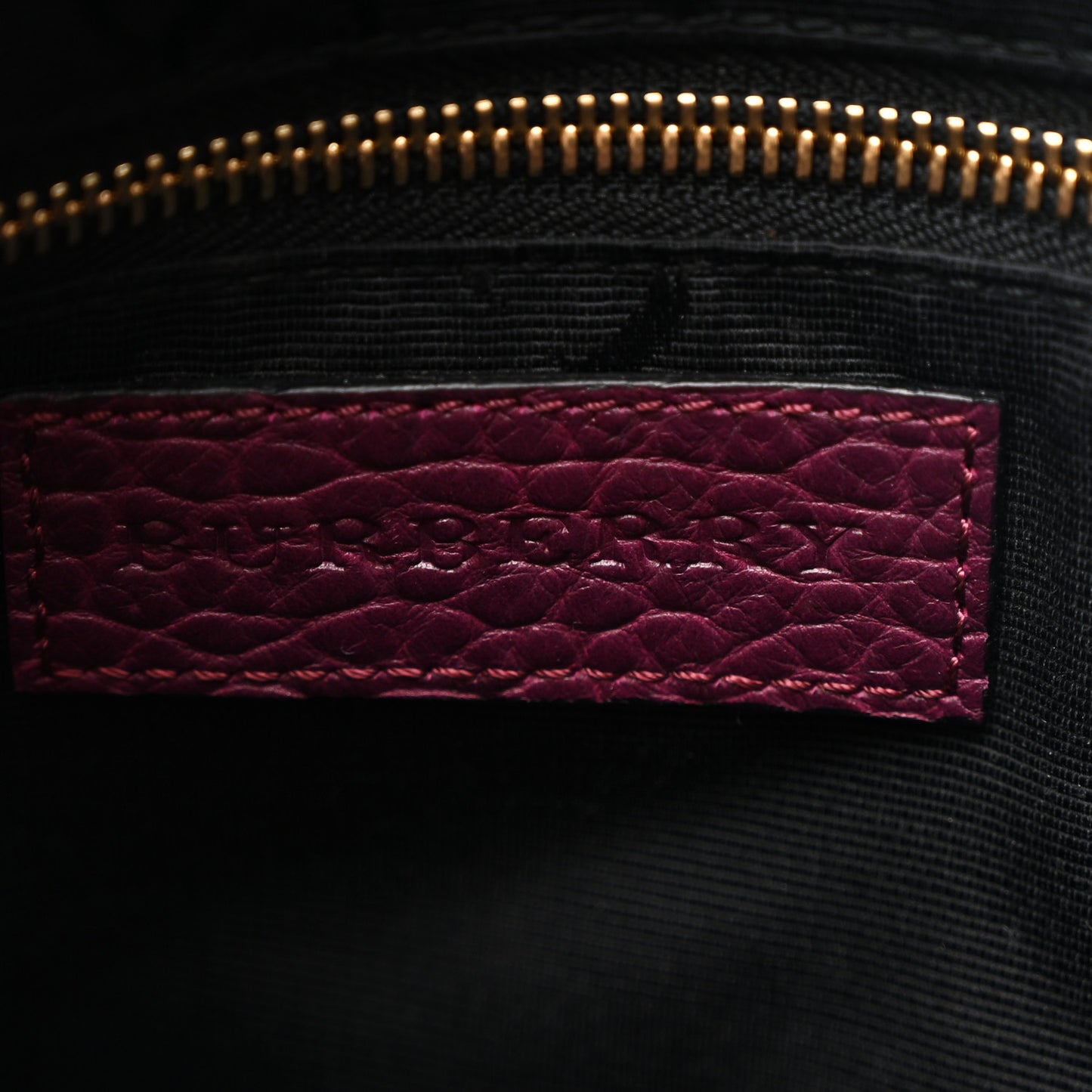 Heritage Grain Small Orchard Bowling Bag Damson Magenta