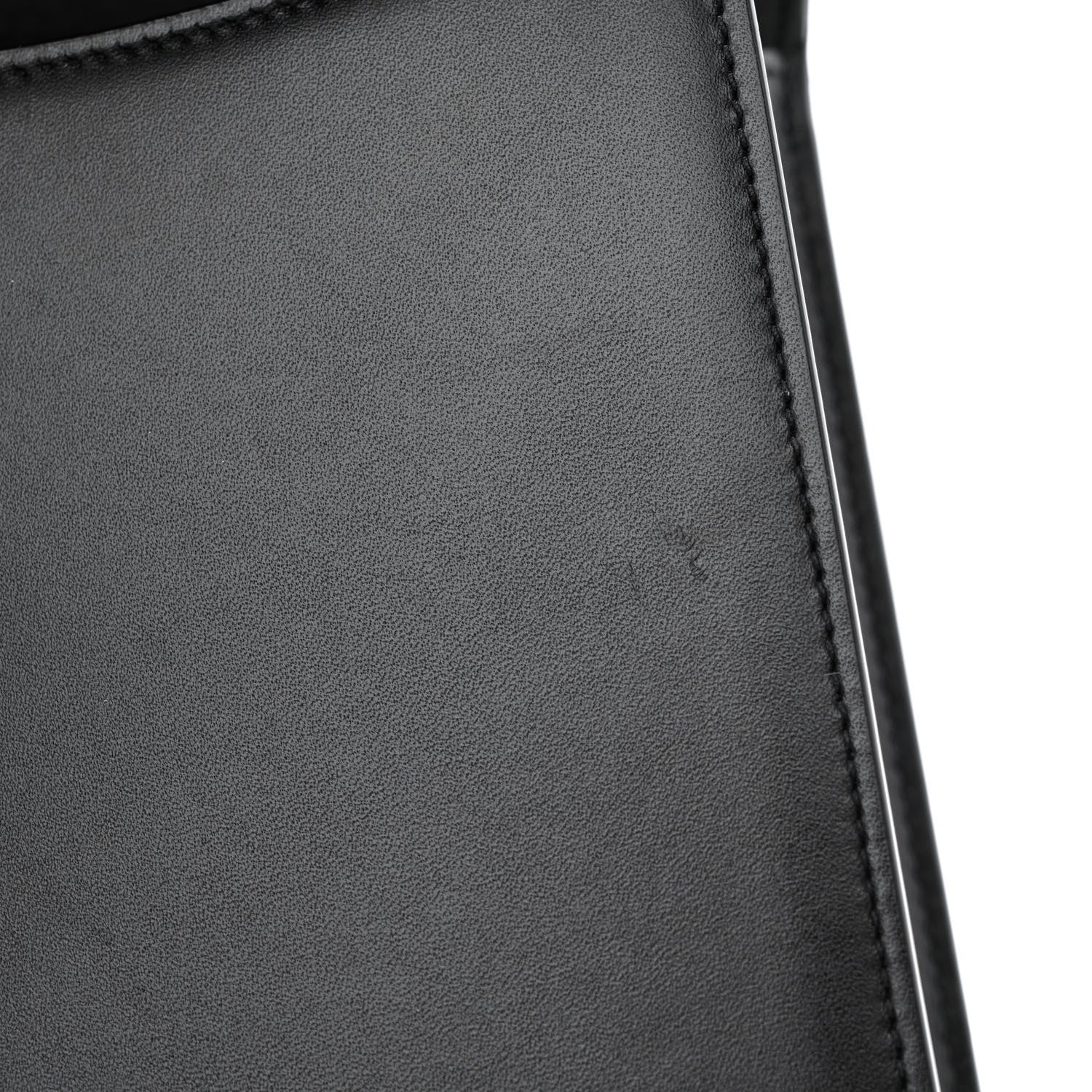Celine Smooth Calfskin Edwige Shoulder Bag Black 12 of 13