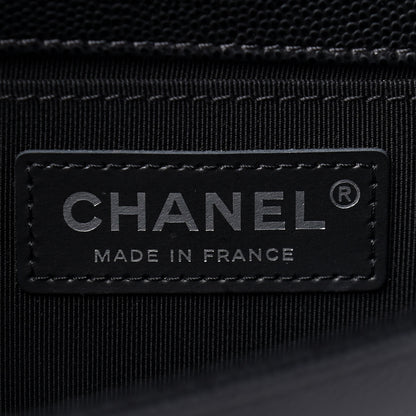 Chanel Caviar Quilted Medium Boy Flap Black 5 of 6