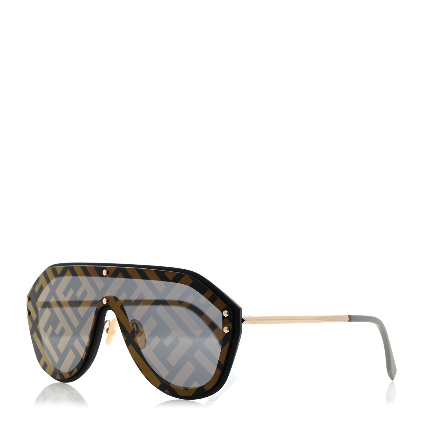 FF Fabulous Shield Sunglasses FF M0039/G/S Brown
