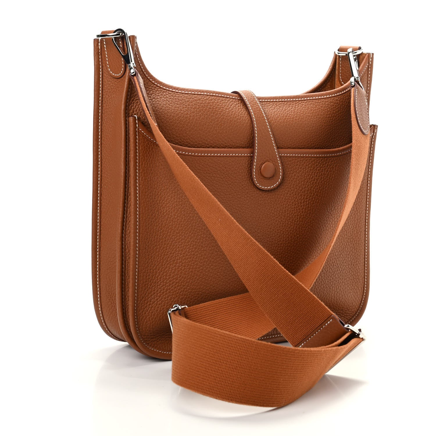 Hermes Taurillon Clemence Evelyne III PM Gold 3 of 9