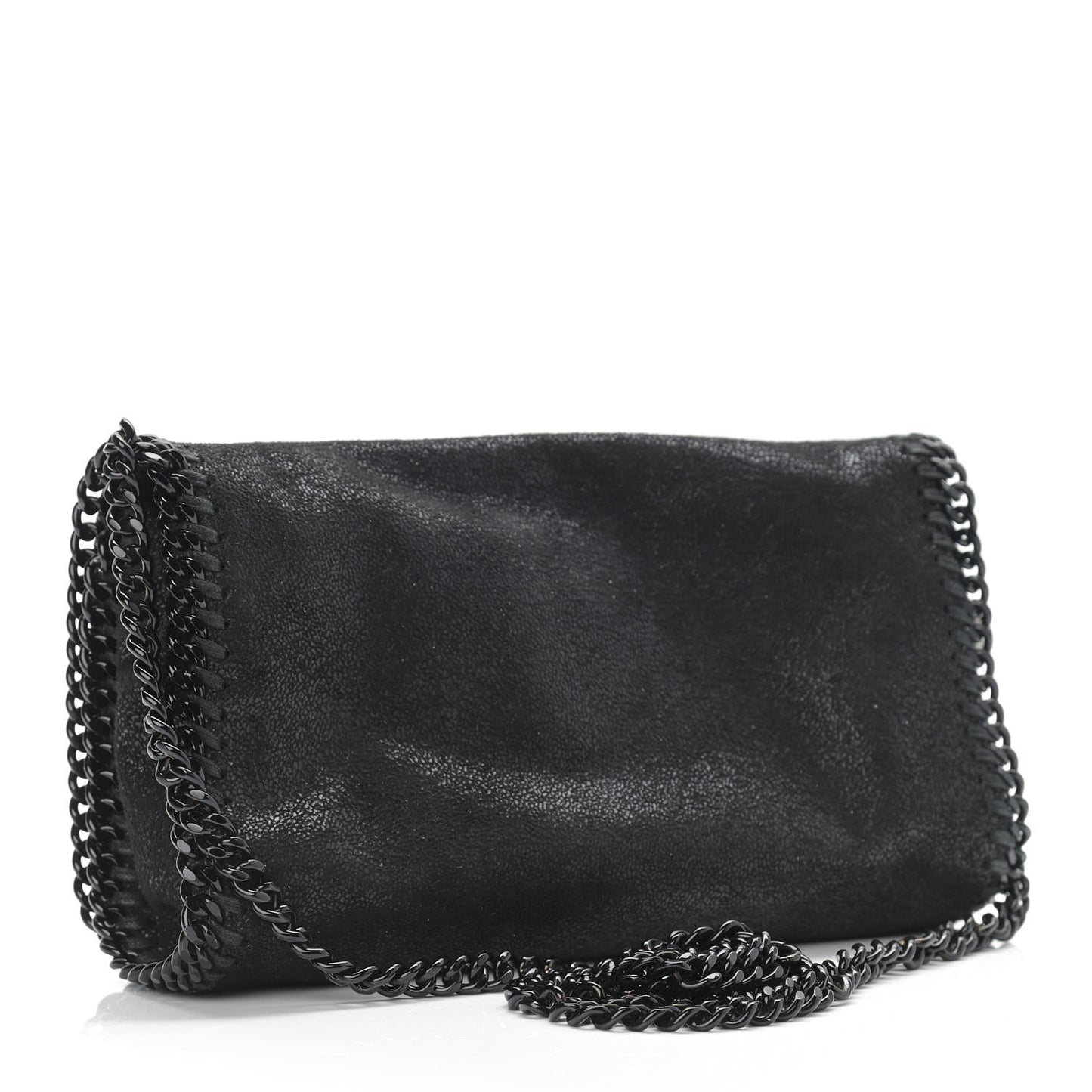 Shaggy Deer Falabella Crossbody Clutch Black