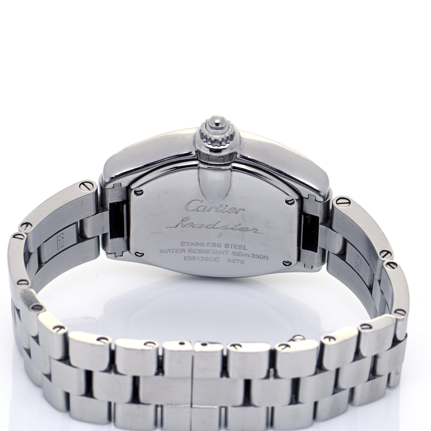 Cartier Stainless Steel 31mm Roadster Quartz Watch 4 of 4
