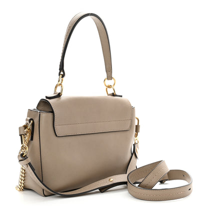 Chloe Calfskin Mini Faye Day Shoulder Bag Motty Grey 3 of 10