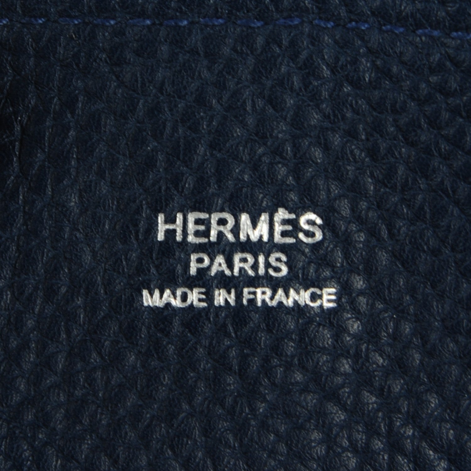 Hermes Taurillon Clemence Marwari GM Bleu De Malte 6 of 8