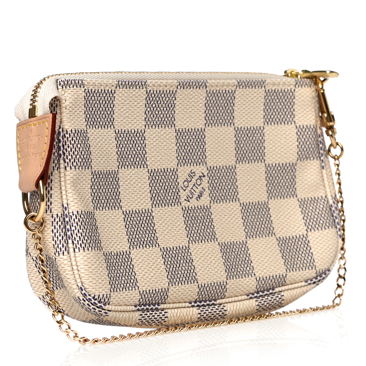 Louis Vuitton Damier Azur Mini Pochette Accessories 3 of 10