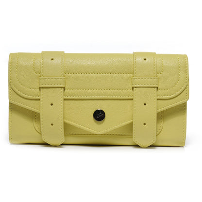 Proenza Schouler Leather PS1 Continental Wallet Lemon 1 of 7