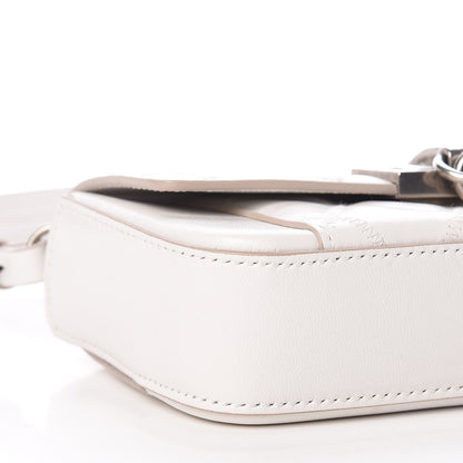 Givenchy Goatskin Quilted GV3 Mini Pocket Convertible Bag White 7 of 9
