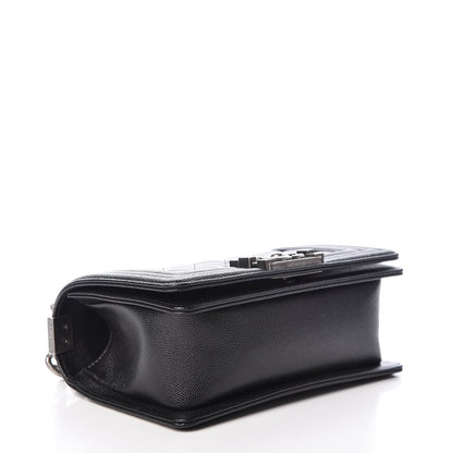 Chanel Caviar Quilted Small Boy Flap Black 4 of 11