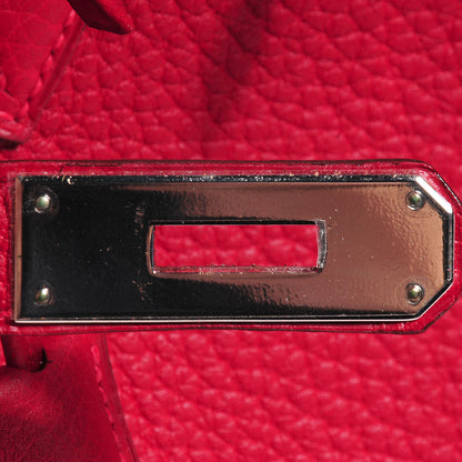 Hermes Togo HAC Birkin 32 Rouge 7 of 25