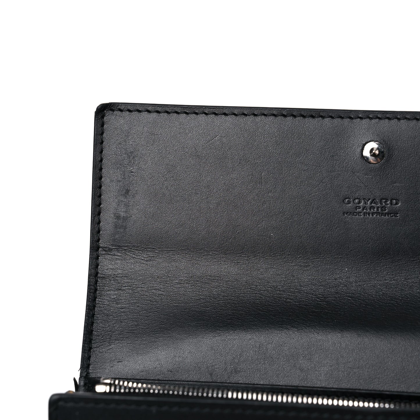 Goyardine Varenne Long Wallet Black