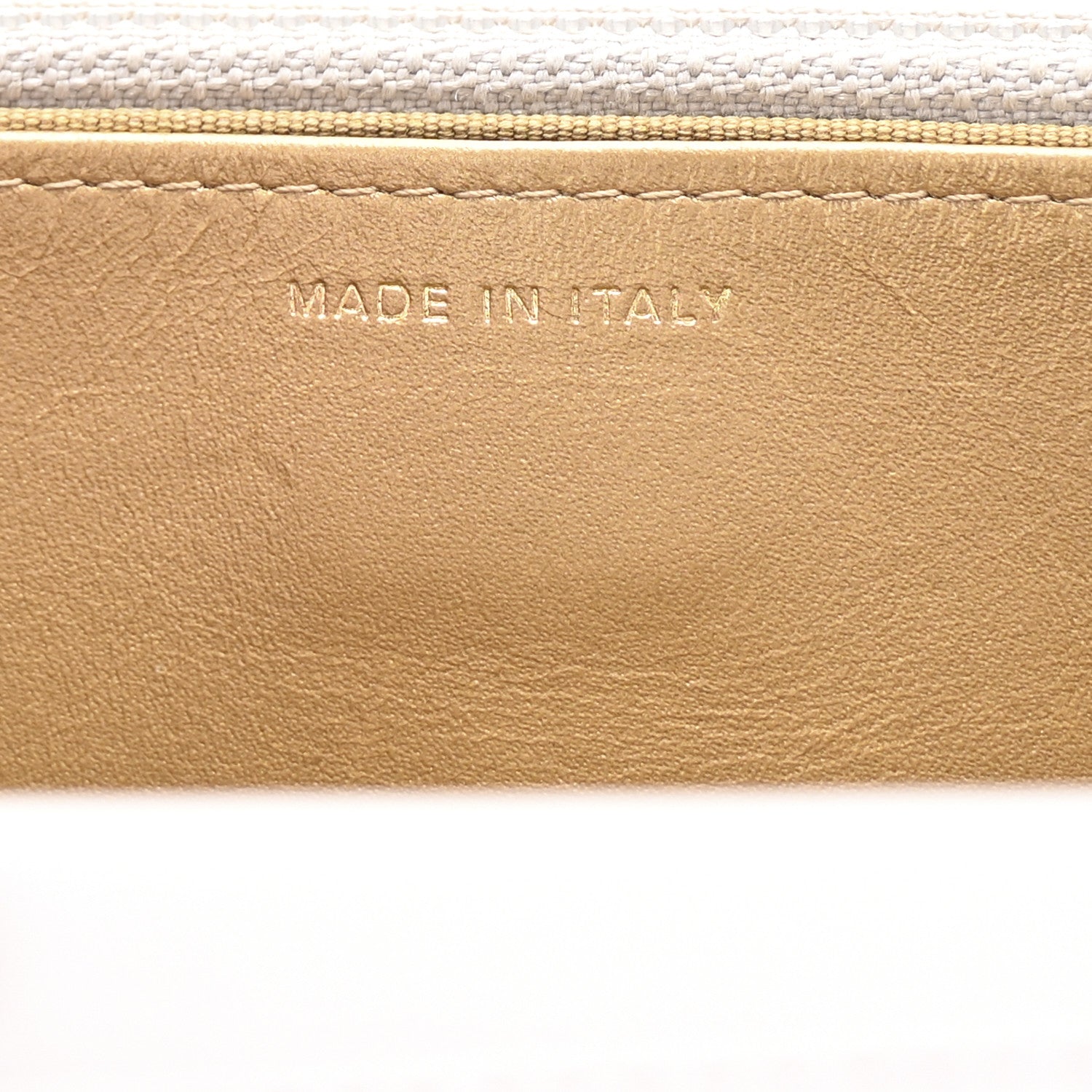 Chanel Lambskin Quilted CC Pearl Crush Wallet on Chain WOC Grey 6 of 10