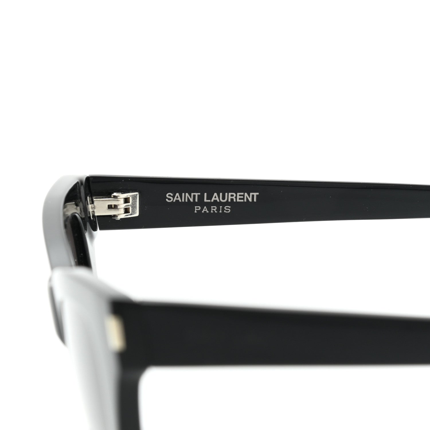 Saint Laurent Acetate Cat 3 Cat Eye Sunglasses SL425 Black 6 of 8