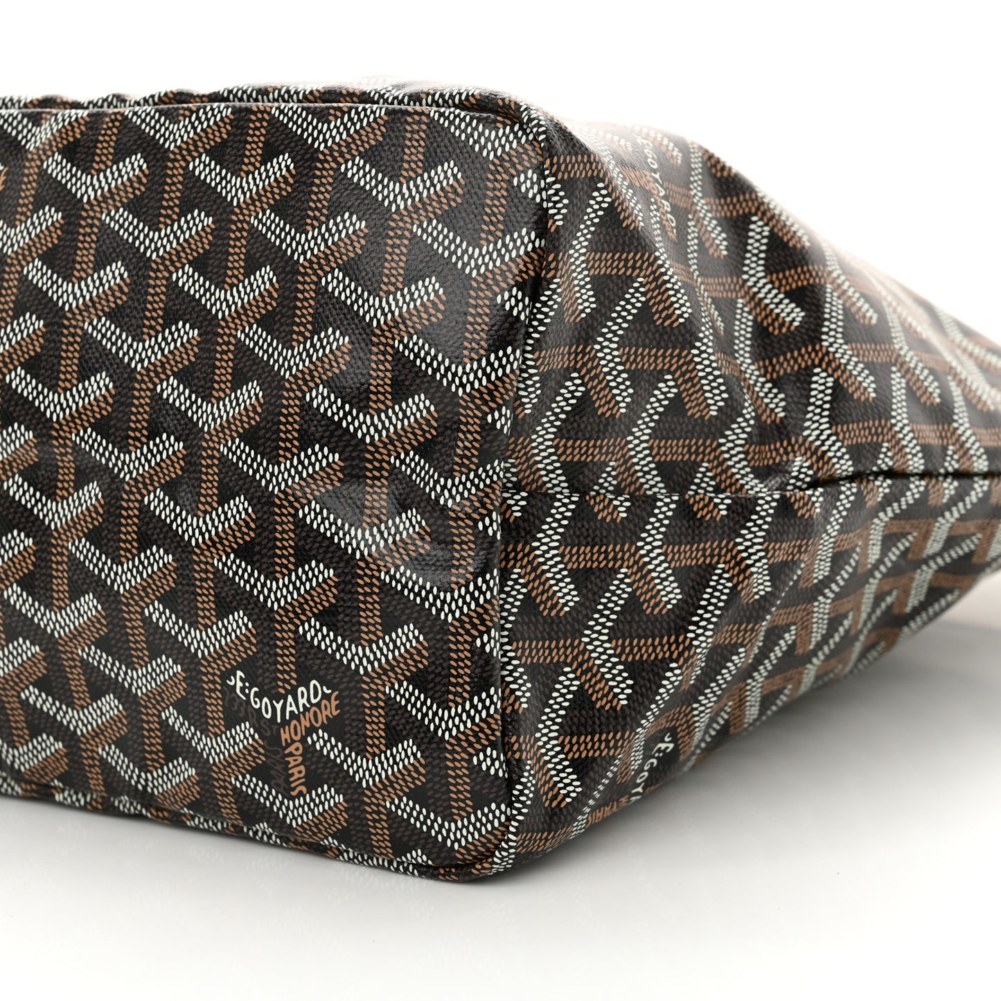 Goyardine Saint Louis PM Black Gold