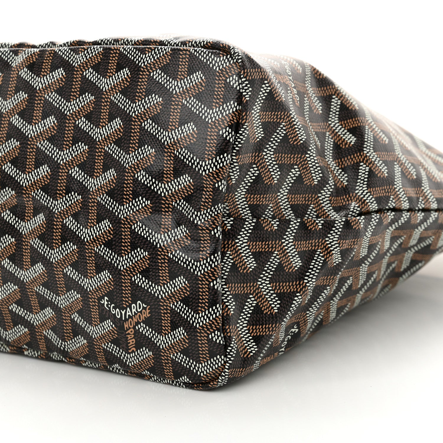 Goyard Goyardine Saint Louis PM Black Gold 11 of 11