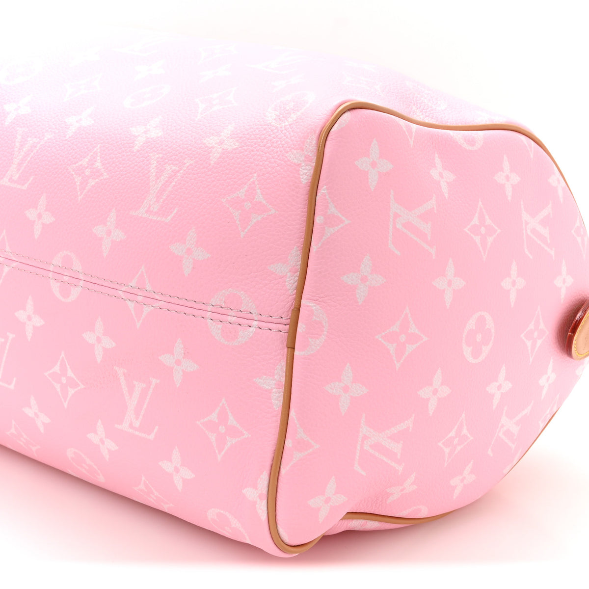 Calfskin Monogram Speedy P9 Bandouliere 30 Candy