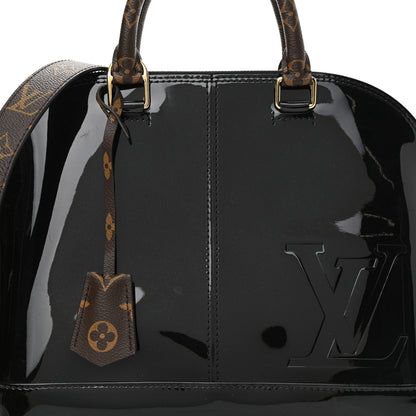 Louis Vuitton Patent Monogram Alma PM Black 8 of 10