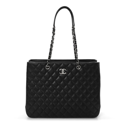 Chanel Caviar Quilted Large Shopping Tote Black 1 of 9