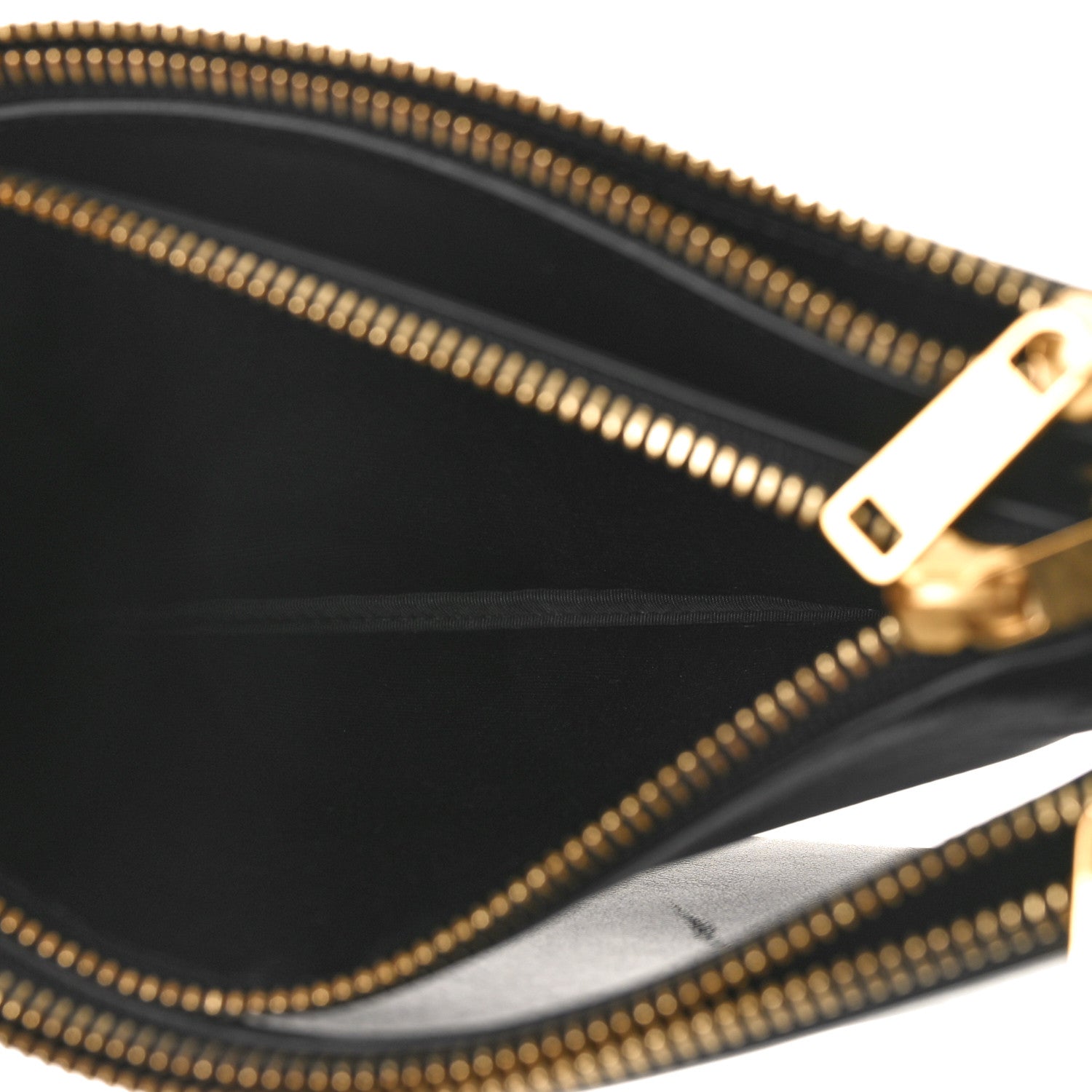 Celine Lambskin Small Trio Crossbody Bag Black 6 of 9
