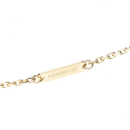 Van Cleef & Arpels 18K Yellow Gold Black Onyx Vintage Alhambra Pendant Necklace 5 of 5