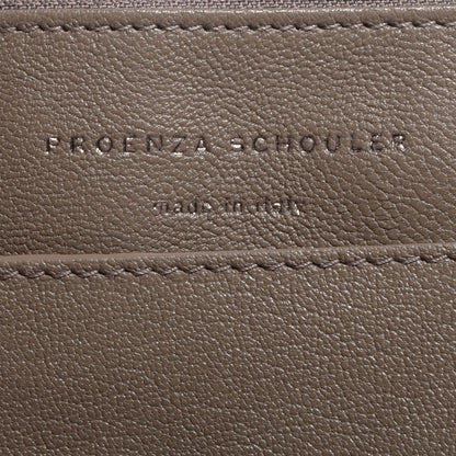 Proenza Schouler Leather PS1 Large Chain Wallet Smoke 6 of 7