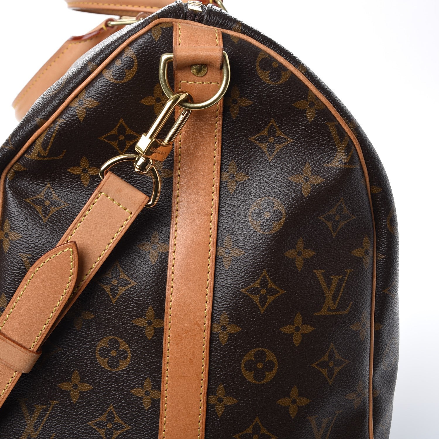 Louis Vuitton Monogram Keepall Bandouliere 50 14 of 15