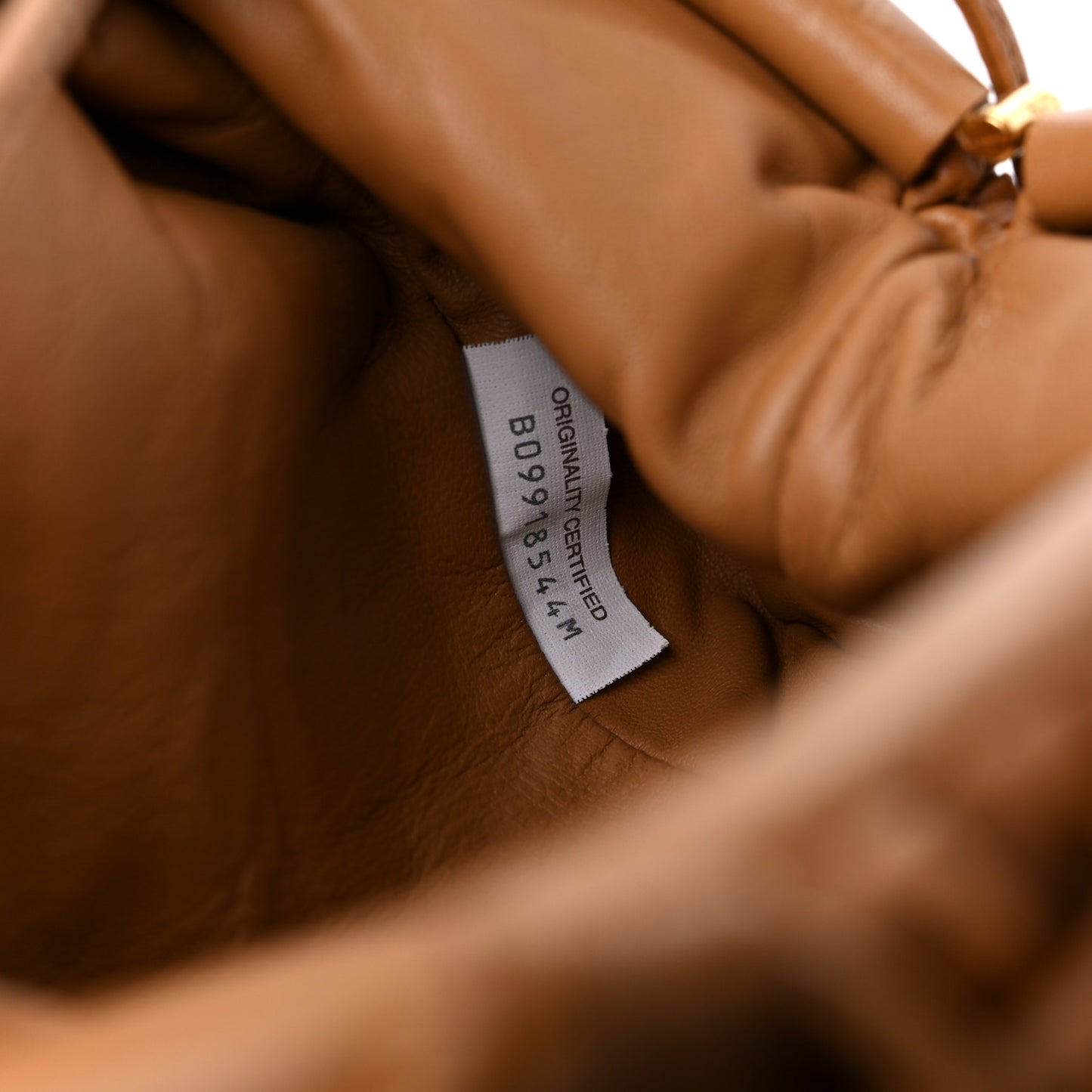 Nappa Intrecciato The Mini Pouch Carmel