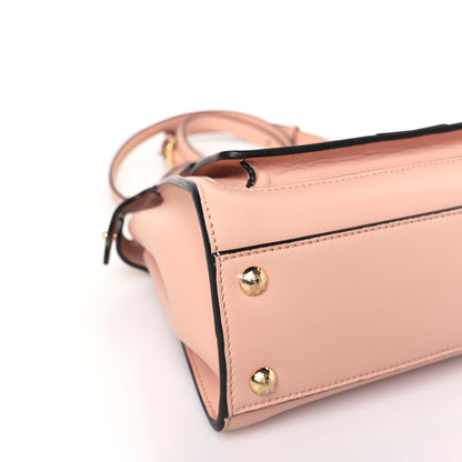 Fendi Nappa Pocket Mini Peekaboo Iconic Satchel Baby Pink 7 of 8
