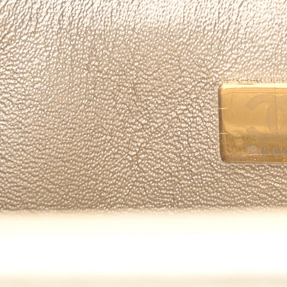 Chanel Metallic Lambskin Quilted Mini Rectangular Flap Gold 6 of 8