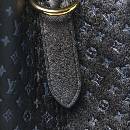 Louis Vuitton Calfskin Nanogram Embossed Neonoe BB Black 6 of 11